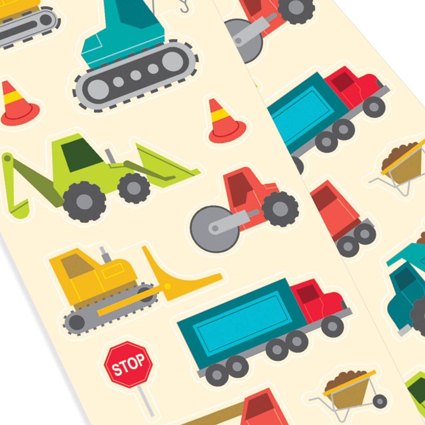 Stickiville Stickers | Construction Vehicles