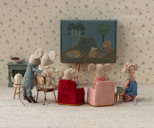 Folding Chair For Mouse | Red