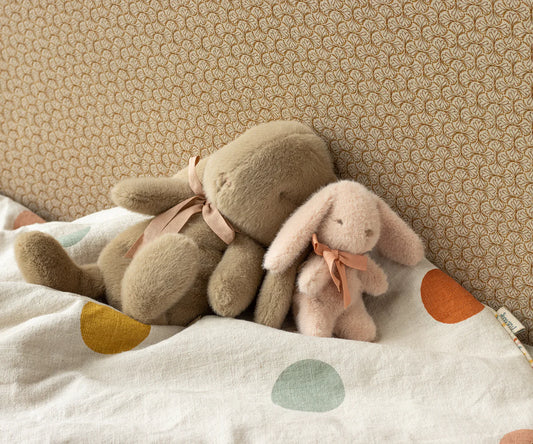 Small Plush Bunny | Dusty Brown