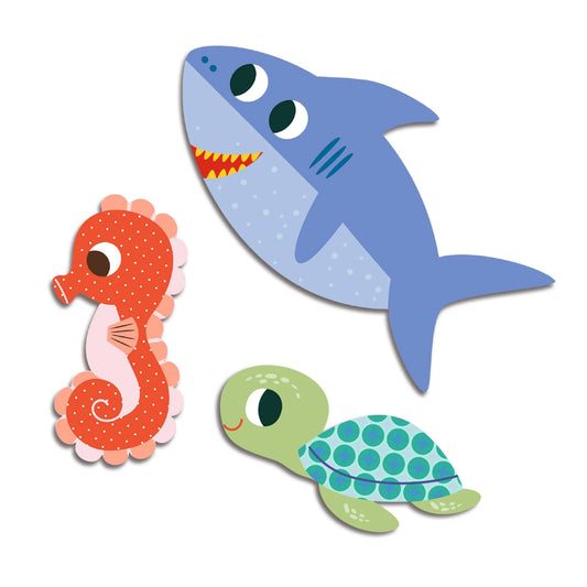 Sea Animals Baby Stickers