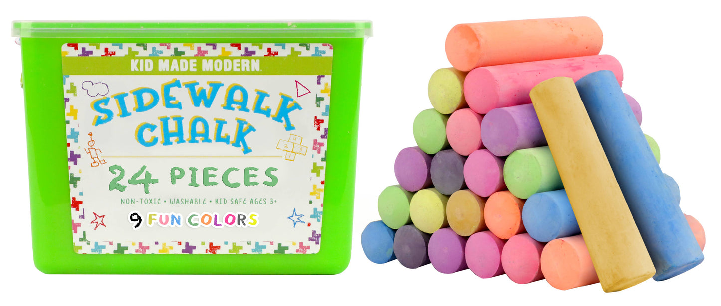 Sidewalk Chalk Bucket