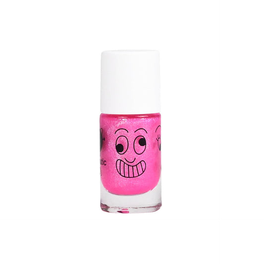 Pinky Nail Polish | Hot Pink Glitter