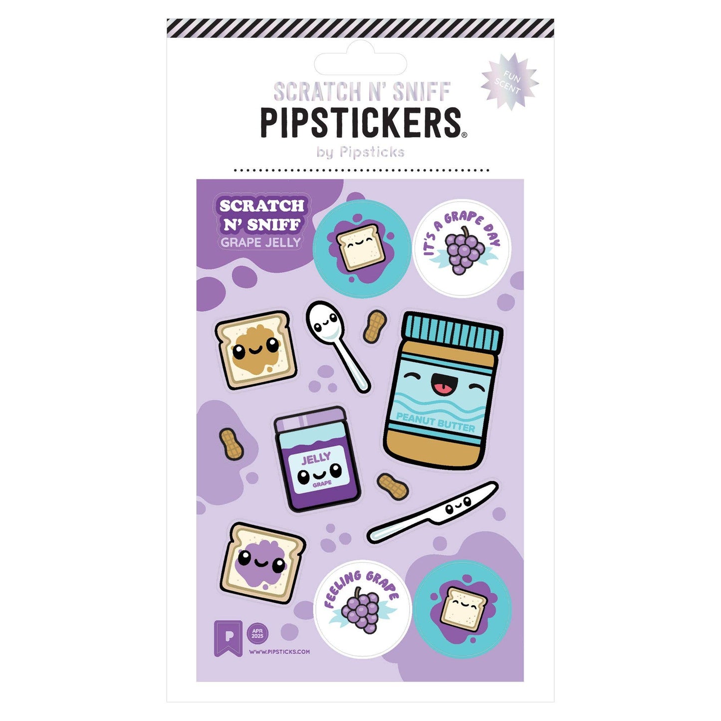 Grape Day Scratch 'n Sniff Stickers