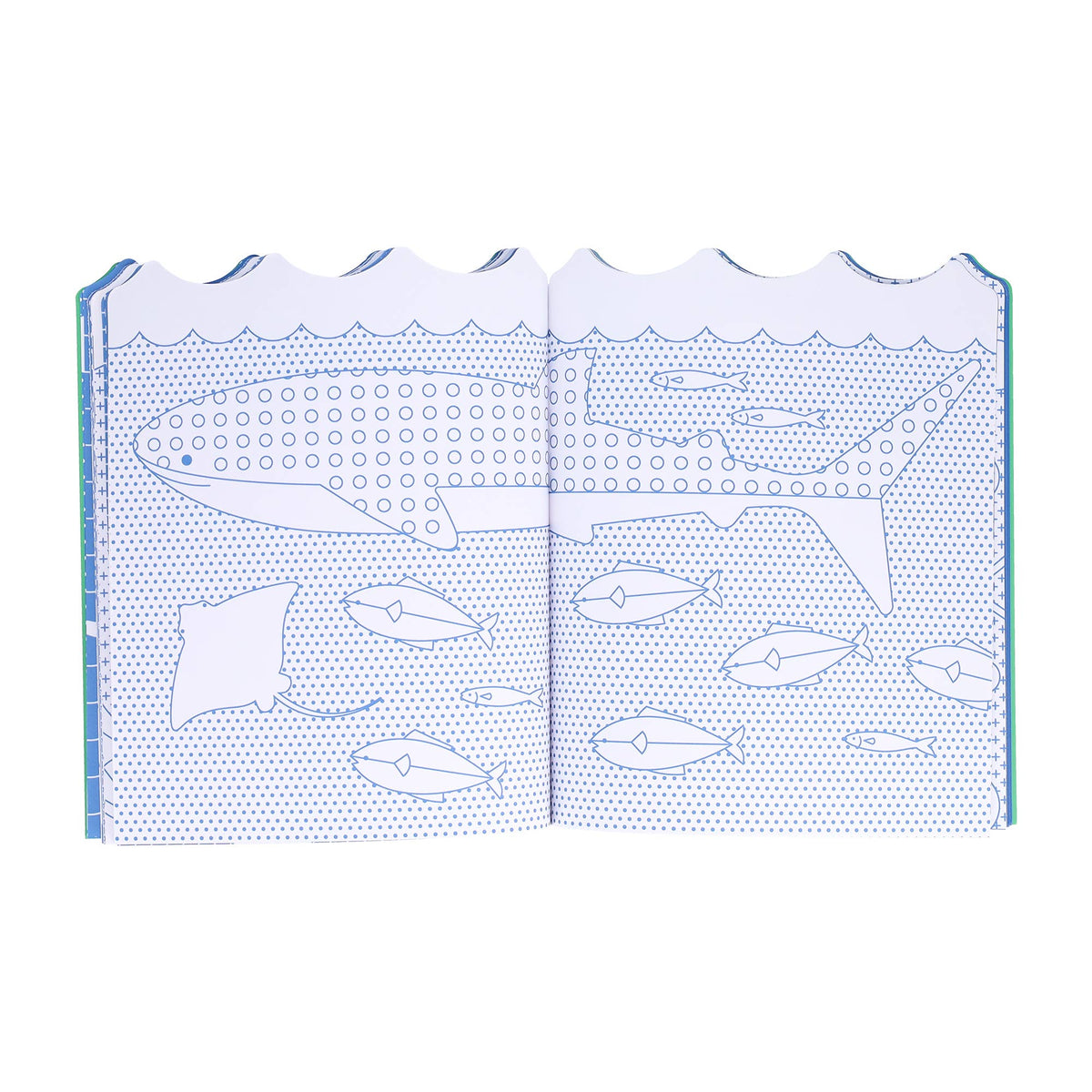 Coloring Book + Stickers | Ocean