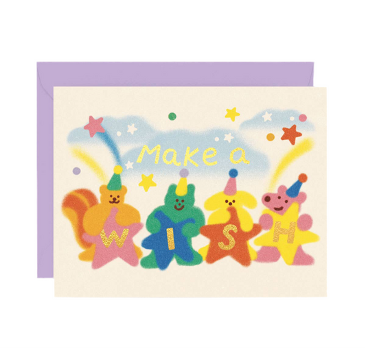 Make A Wish Birthday Card