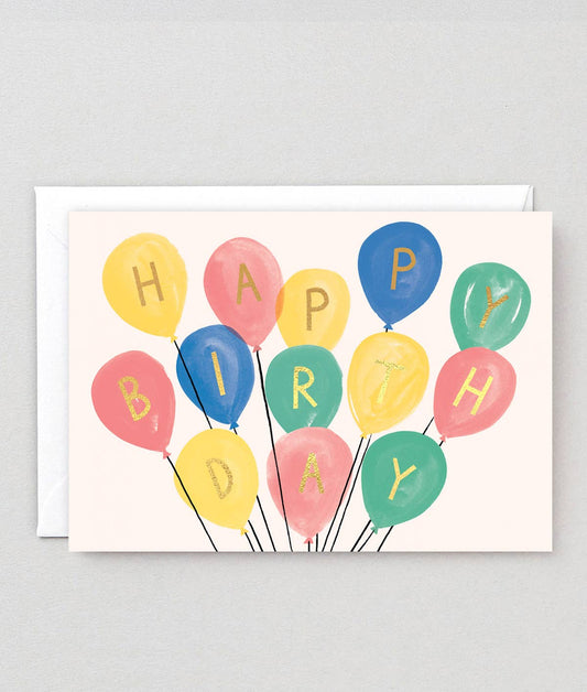 HB Balloon Bunch Greeting Card