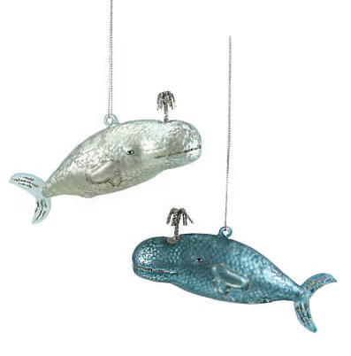 Victorian Whale Ornament