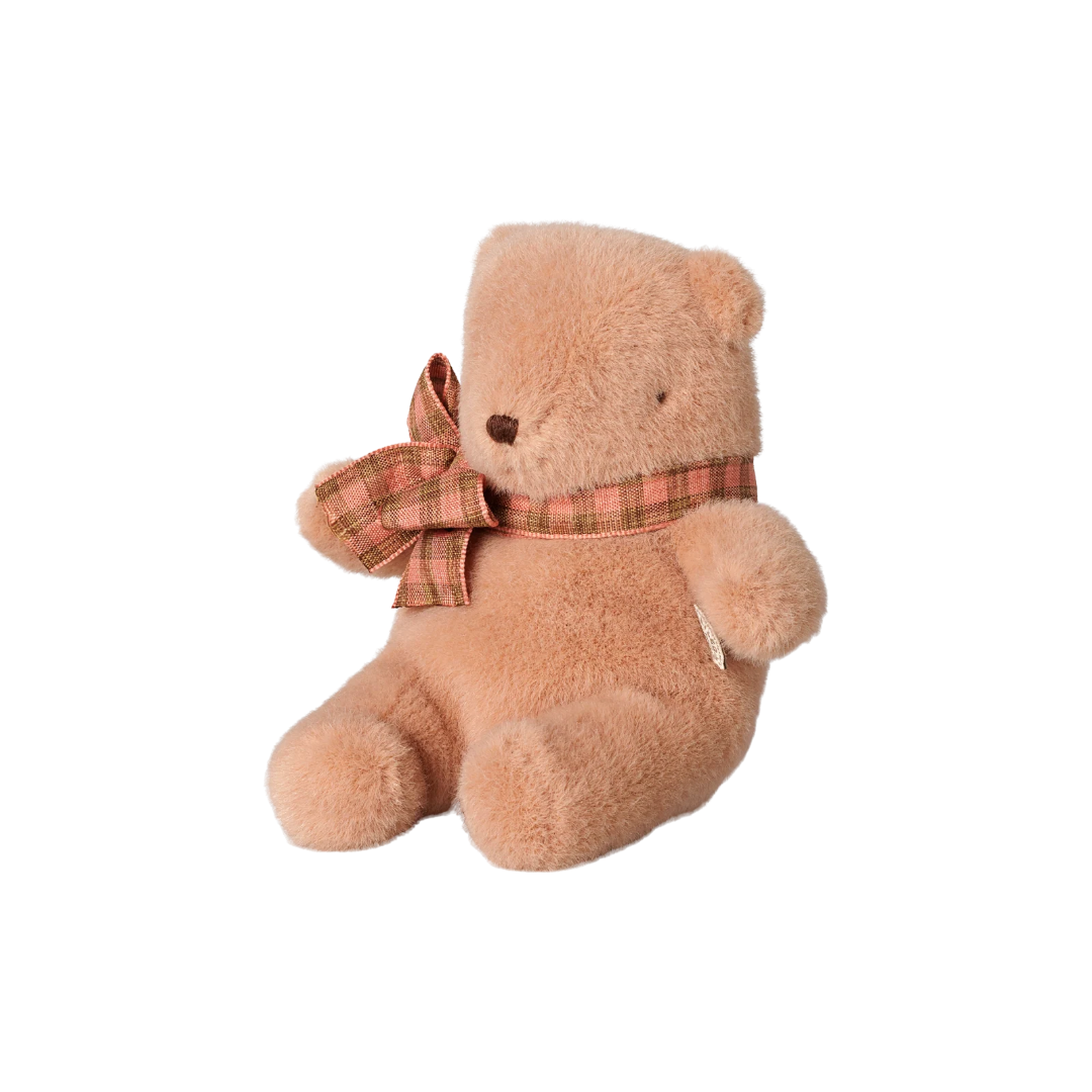 Mini Teddy Bear Plush | Vintage Rose