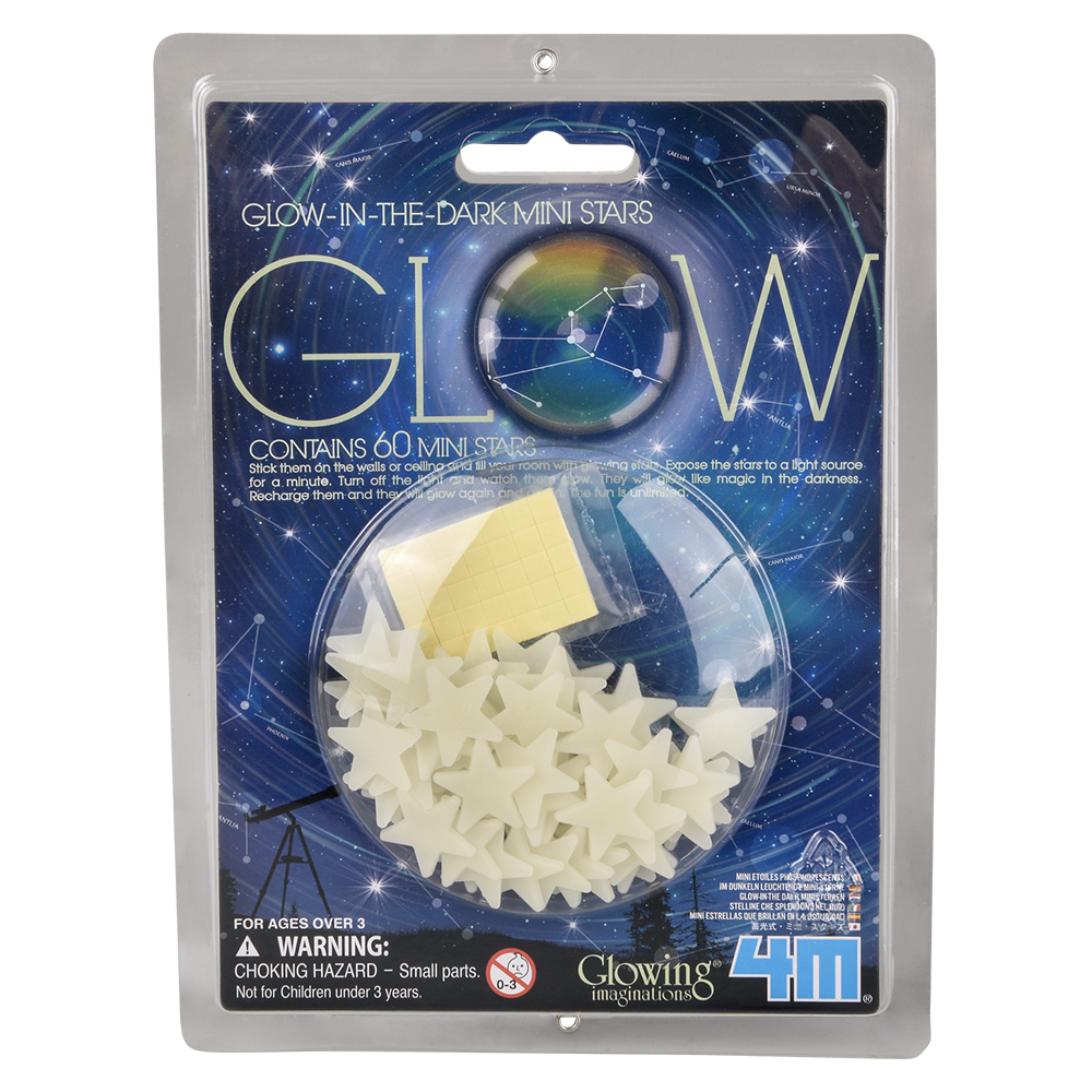 Glow In The Dark Mini Stars