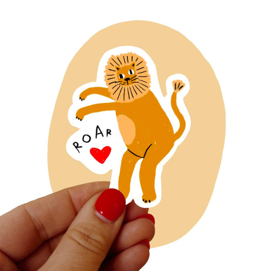 Lion’s Roar Sticker