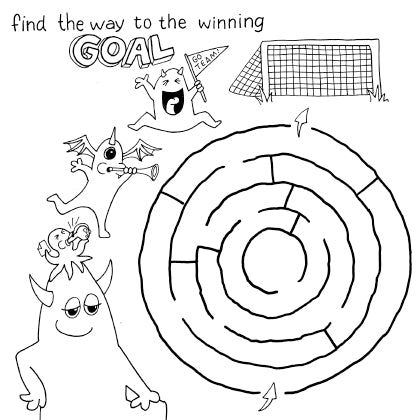 Super Silly Monsters Coloring & Activity Book