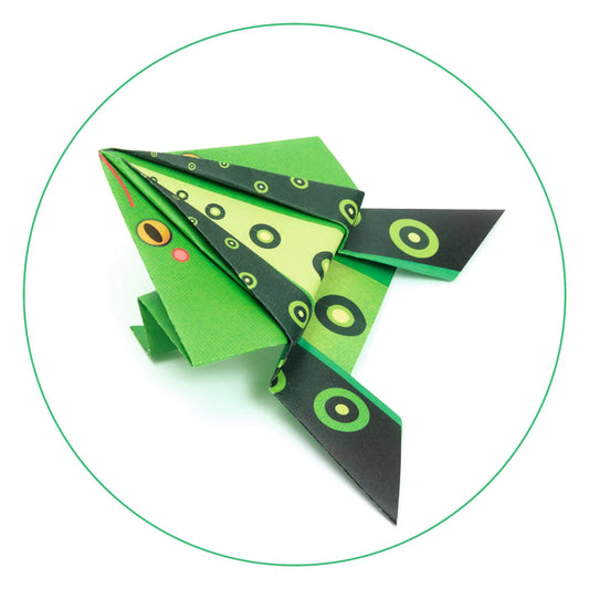 Jumping Animals Origami Paper Craft Kit