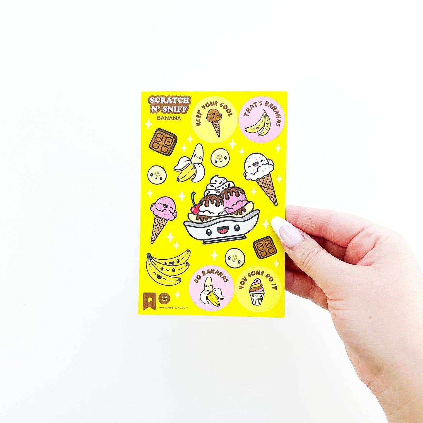 Split Decision Scratch 'n Sniff Stickers