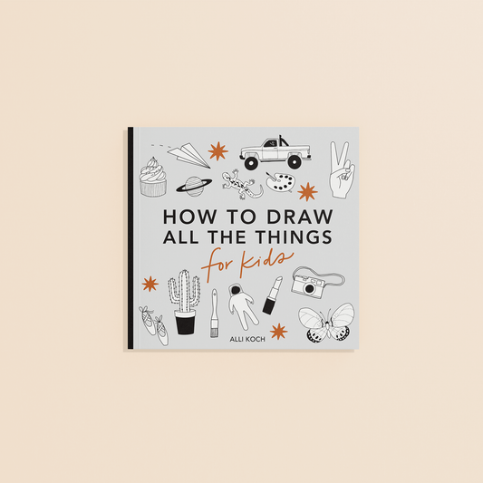 How to Draw All The Things : Mini Art Book For Kids