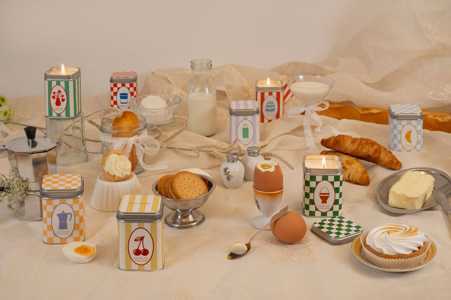 Tin Candle | Croissant + Yuzu