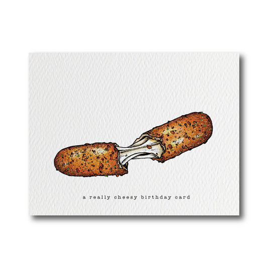 A Really Cheesy Birthday Card