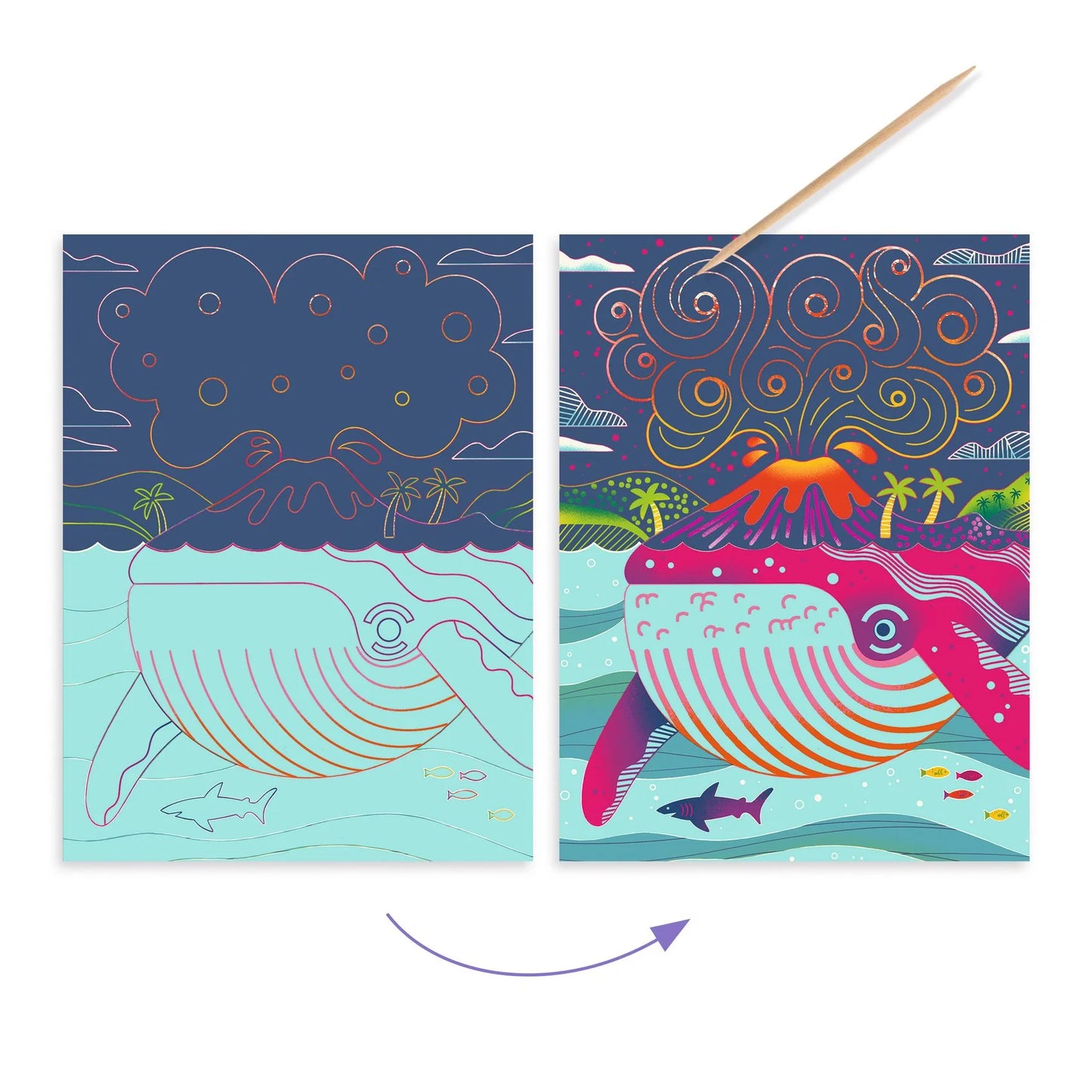 Topsy Turvy | Scratch Card Activity