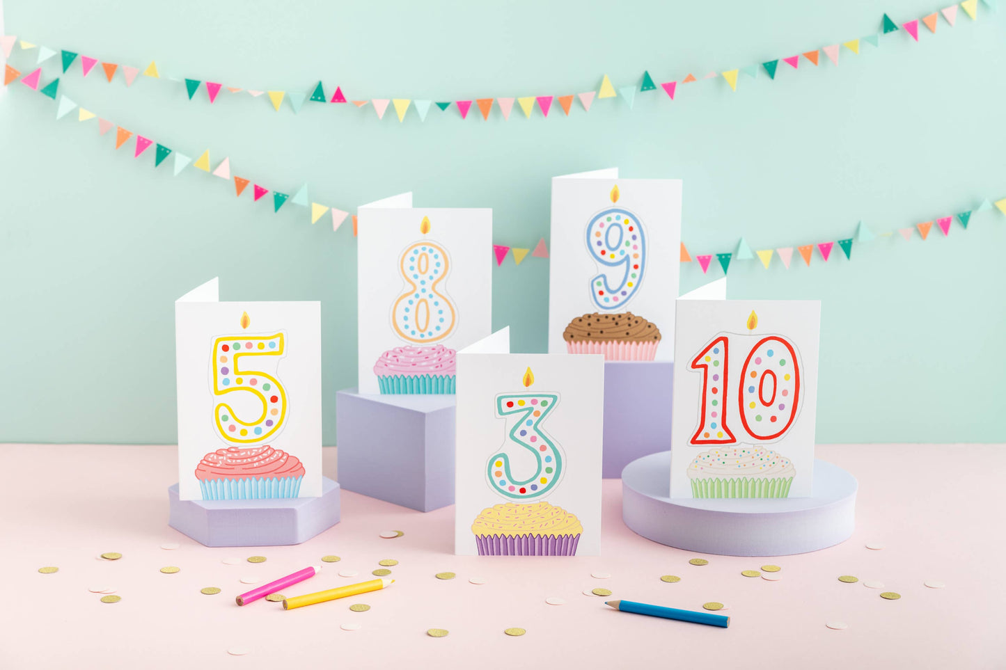 8th Birthday Greeting Card