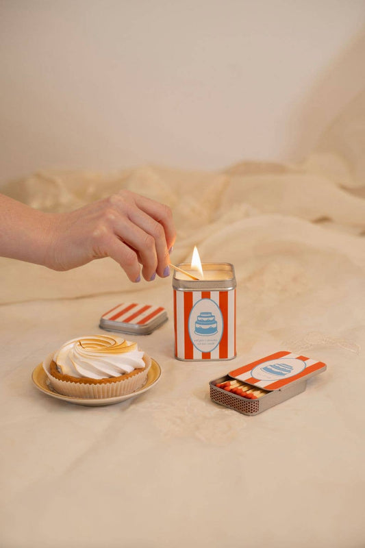 Tin Candle | Earl Grey + Pistachio