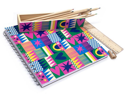 Square Sketchbook | Geo Love