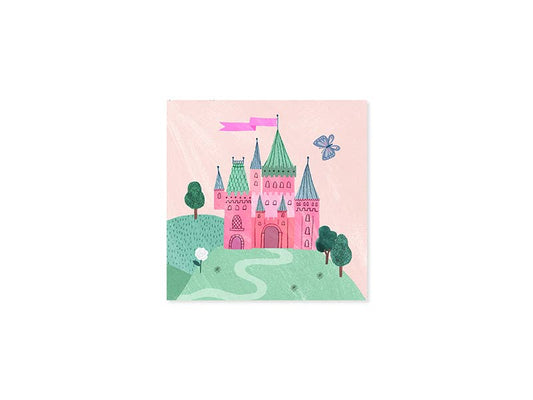 Princess And Unicorn Mini Pop-Up Card