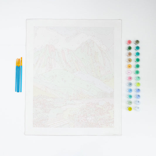 Paint by Numbers Deluxe | Dolomites