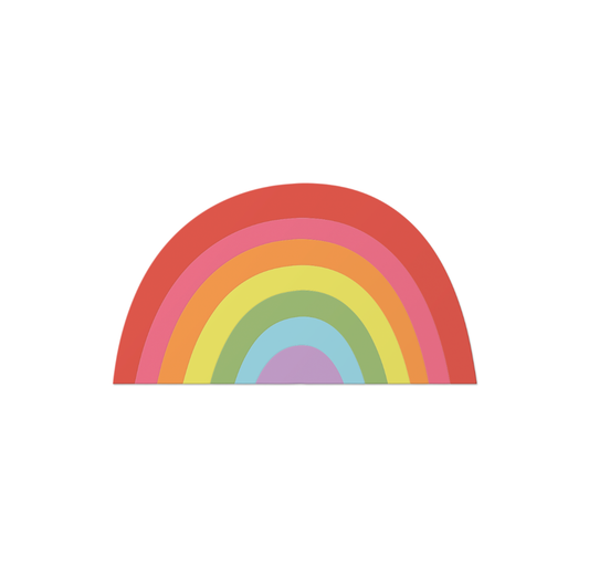 Rainbow Vinyl Sticker