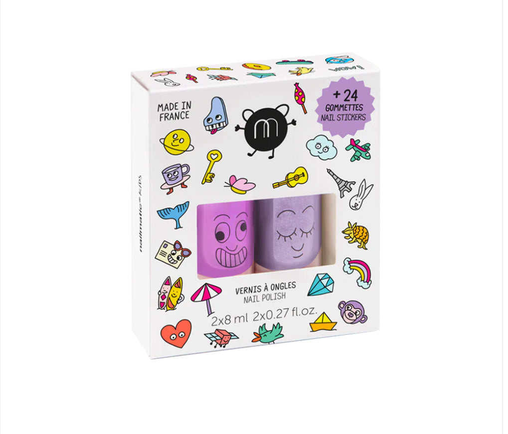 WOW Set | Nail Polish & Stickers