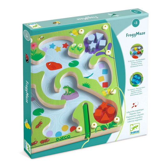FrogyMaze Magnetic Sorting Maze