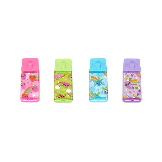 Lil' Juicy Box Scented Eraser + Sharpener