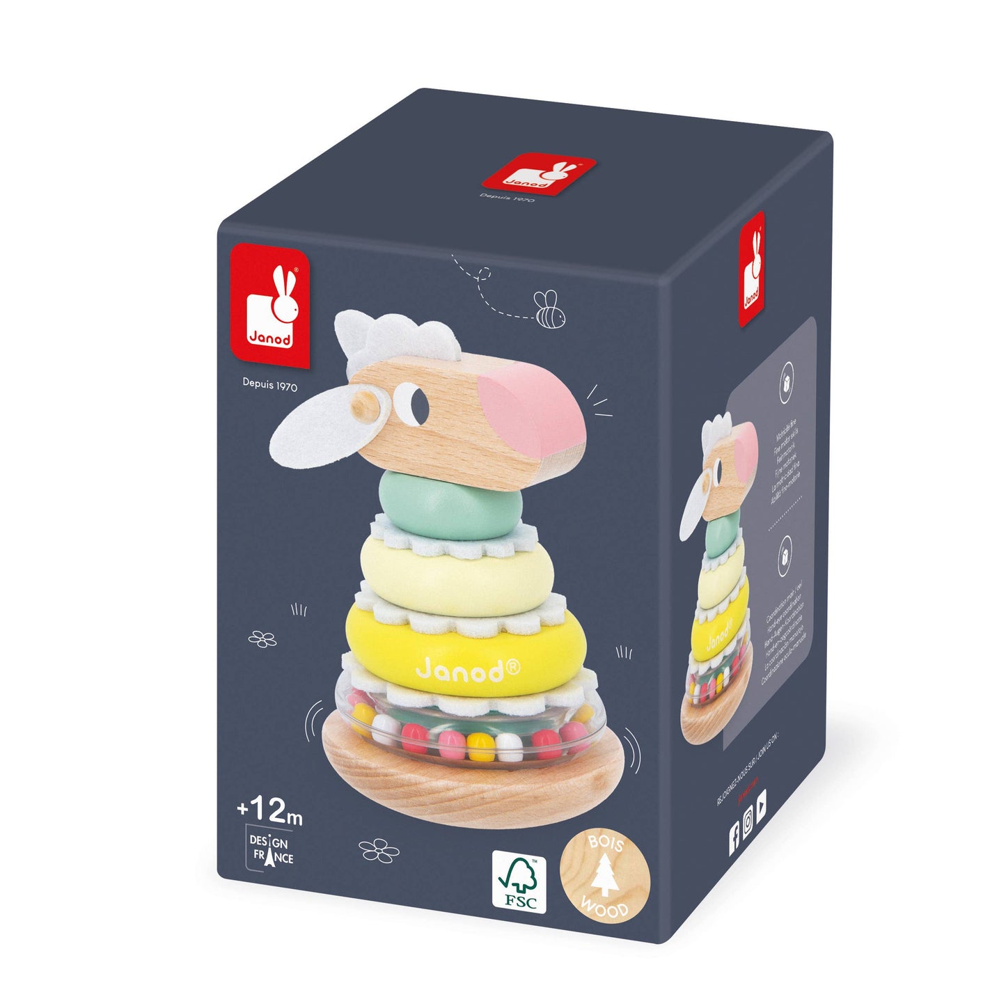 Zigolos Stacking Sheep Balance Toy