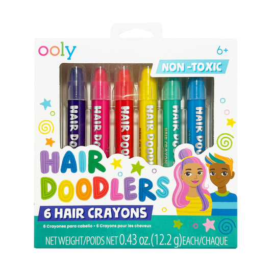Hair Doodlers | Set Of 6 Hair Crayons