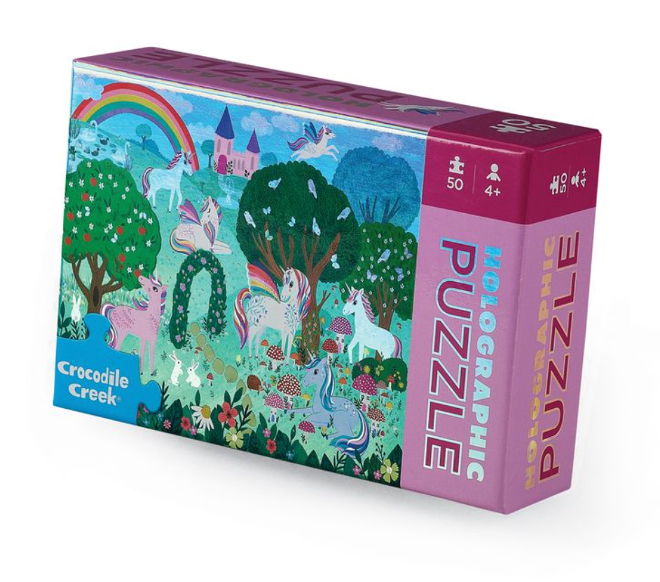 Sparkling Unicorn | 50 Piece Mini Puzzle