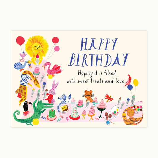 Happy Birthday Sweet Treats Card