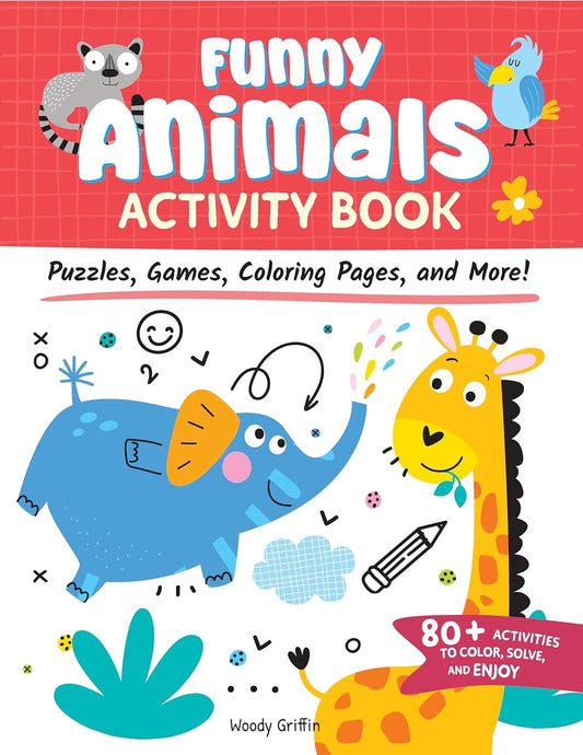 Funny Animals Activity Book