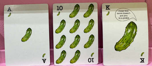 Funny Foods | Illustrated Playing Cards