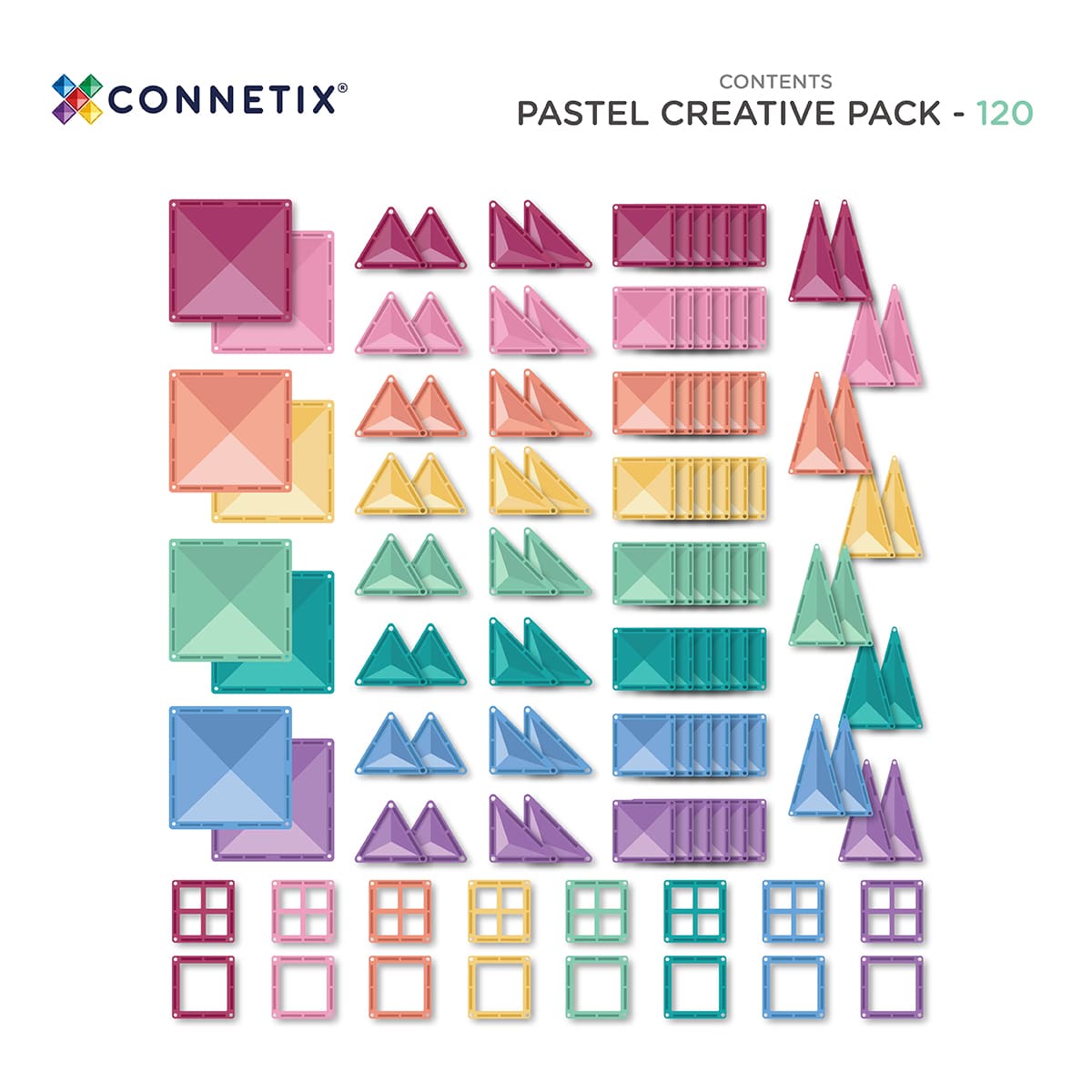 Pastel Creative Pack | 120 Pieces