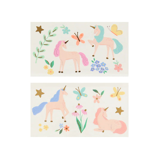 Unicorn Tempory Tattoos