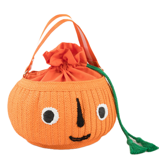 Trick or Treat Pumpkin Basket Bag