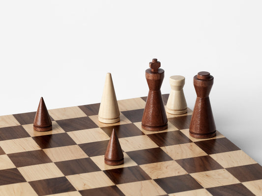 Wood Chess Set | The Minimalist