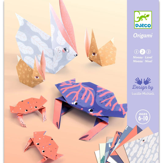 Animal Families Origami Paper Craft Kit