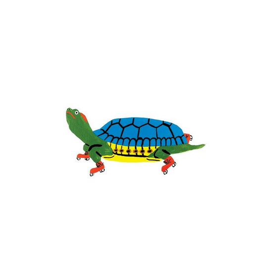 Skater Turtle Tattoo Pair