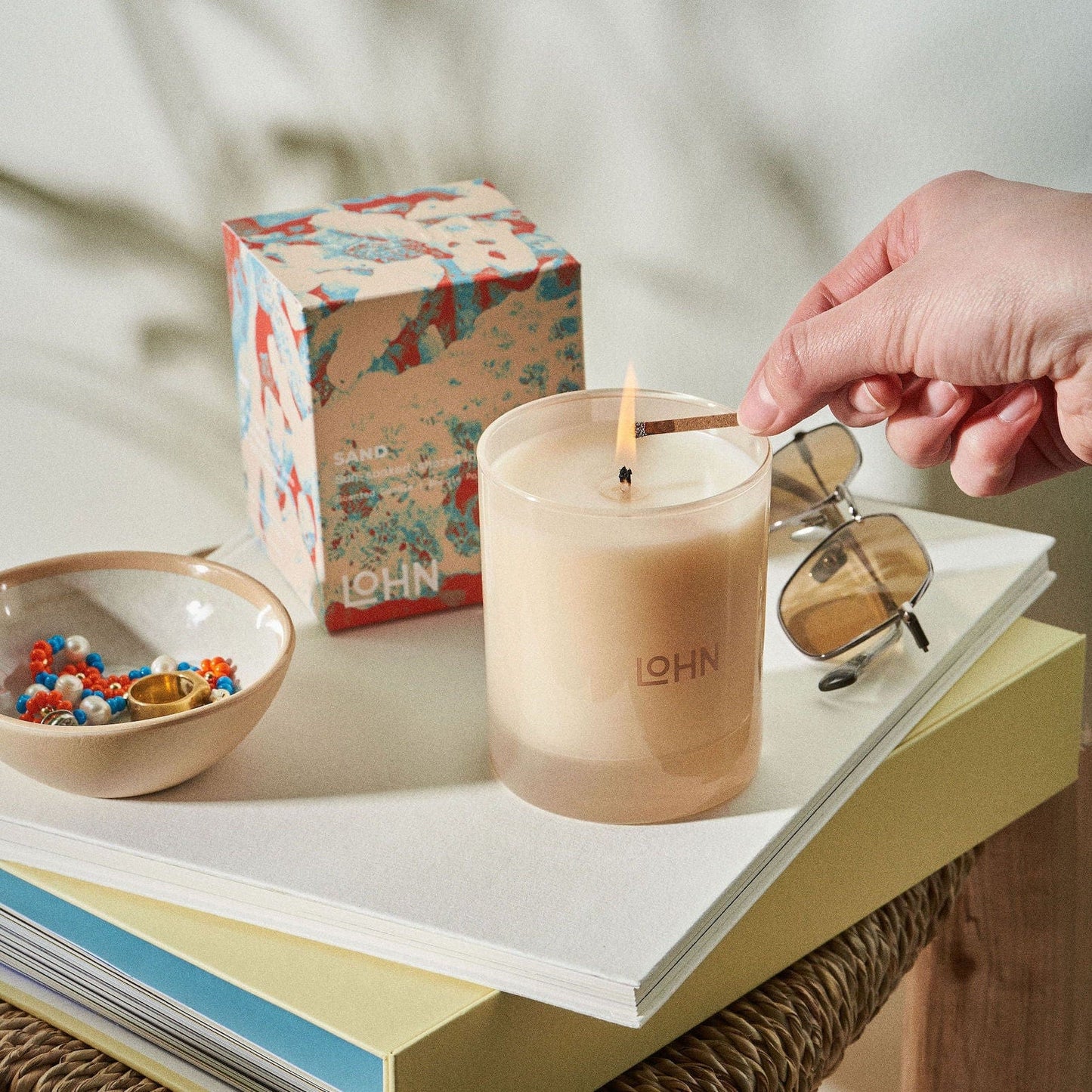 Sand Candle | Copal & Palo Santo