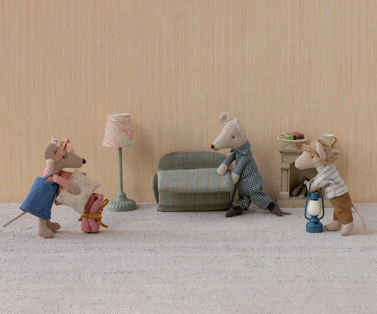 Vintage Mouse Floor Lamp | Mint