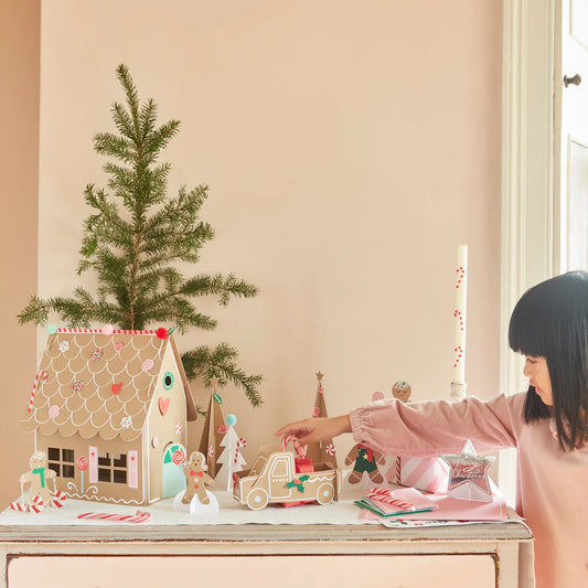 Gingerbread Sticker Advent Advent Calendar