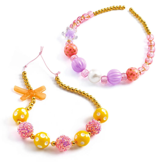 Bubble Beads Jewelry Kit | Gold Multicolor
