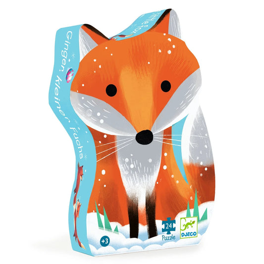 Ginger Little Fox | 24pc Jigsaw Puzzle