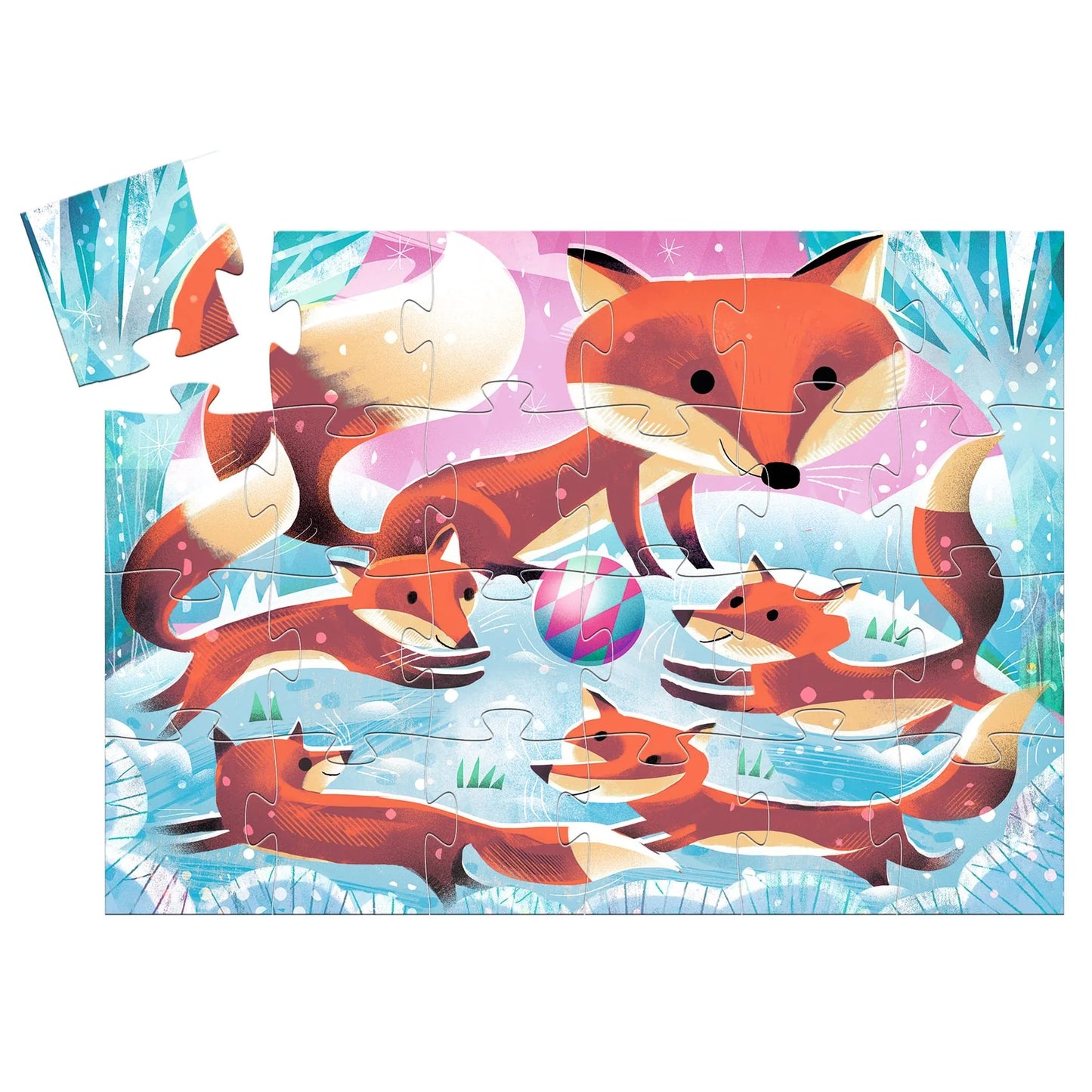 Ginger Little Fox | 24pc Jigsaw Puzzle