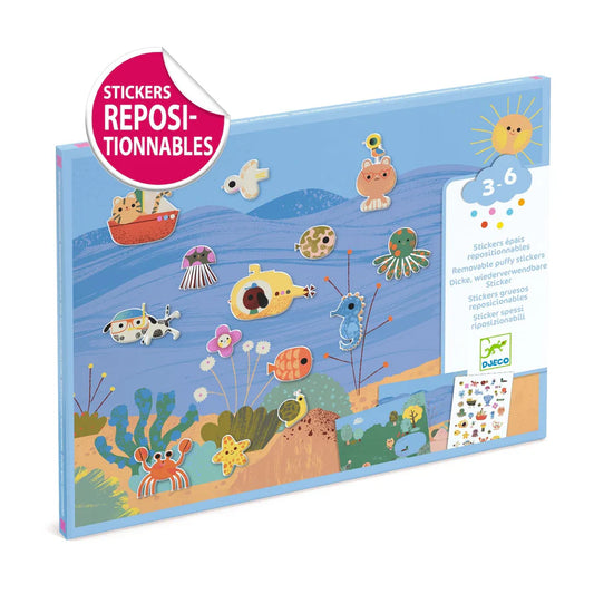 Summertime Repositionable Sticker Activity