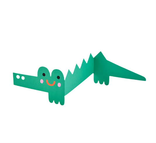 Croc Fold Out Birthday Card